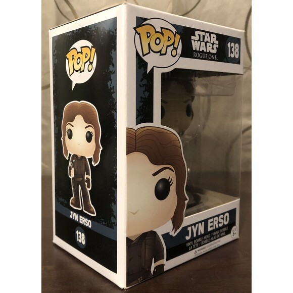 Jyn Erso #138 Funko POP! Star Wars Rogue One Vinyl Bobble-Head Figure  Toy - Picture 2 of 10